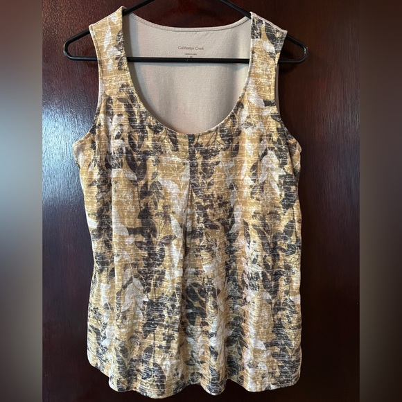 Cold Water Creek polyester blend top in medium - Picture 2 of 8